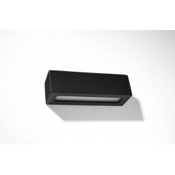 Sollux Lighting Vega kinkiet 1x60W czarny SL.0878