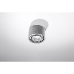 Sollux Lighting Basic lampa podsufitowa 1x40W szara SL.0881