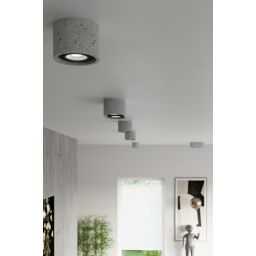 Sollux Lighting Basic lampa podsufitowa 1x40W szara SL.0881