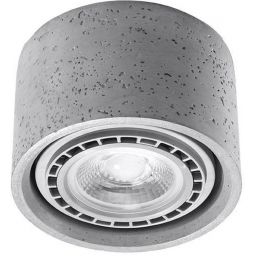 Sollux Lighting Basic lampa podsufitowa 1x40W szara SL.0881