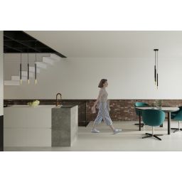 Sollux Lighting Mozaica lampa wisząca 3x40W czarna/złota SL.0893