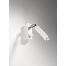 Sollux Lighting Eyetech kinkiet 1x40W biały SL.0902