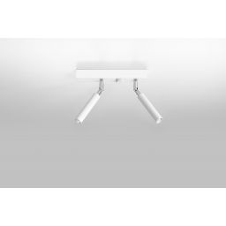 Sollux Lighting Eyetech lampa podsufitowa 2x40W biała SL.0903