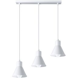 Sollux Lighting Taleja 3 lampa wisząca 3x60W biała SL.0984