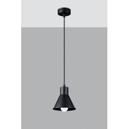 Sollux Lighting Taleja lampa wisząca 1x60W czarna SL.0985