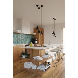 Sollux Lighting Taleja lampa wisząca 1x60W czarna SL.0985