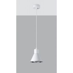 Sollux Lighting Tazila lampa wisząca 1x60W biała SL.0987