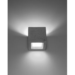 Sollux Lighting Leo kinkiet 1x40W szary SL.0991