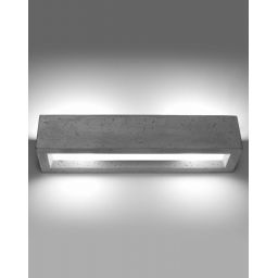 Sollux Lighting Vega 50 kinkiet 1x60W szary SL.0993