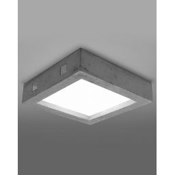 Sollux Lighting Riza plafon 1x18W LED szary SL.0995