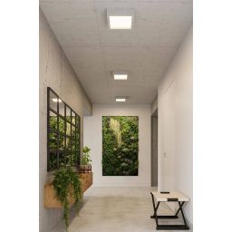 Sollux Lighting Riza plafon 1x18W LED szary SL.0995