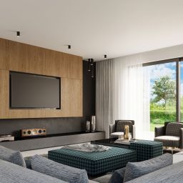 Sollux Lighting Lagos 20 lampa podsufitowa 1x40W czarna SL.1001