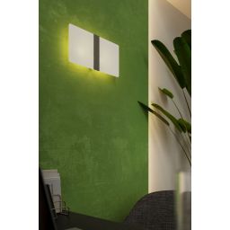 Sollux Lighting Azalia kinkiet 2x40W biały/chrom SL.1006