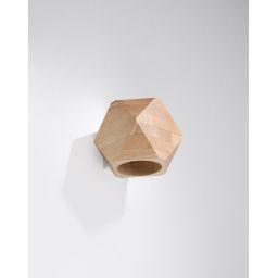Sollux Lighting Woody kinkiet 1x40W drewno naturalne SL.1008