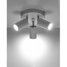 Sollux Lighting Ring 3P lampa podsufitowa 3x40W biała SL.1015