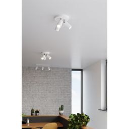 Sollux Lighting Ring 3P lampa podsufitowa 3x40W biała SL.1015
