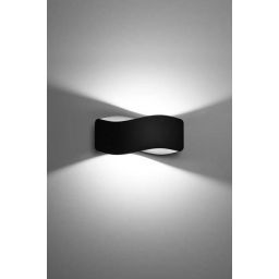 Sollux Lighting Tila 30 kinkiet 1x40W czarny SL.1019