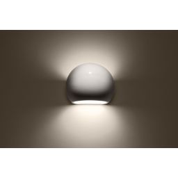 Sollux Lighting Globe kinkiet 1x60W biały połysk SL.1026