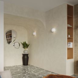 Sollux Lighting Globe kinkiet 1x60W biały połysk SL.1026
