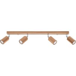 Sollux Lighting Zeke lampa podsufitowa 4x40W dąb SL.1031