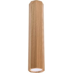 Sollux Lighting Zeke lampa podsufitowa 1x40W dąb SL.1034