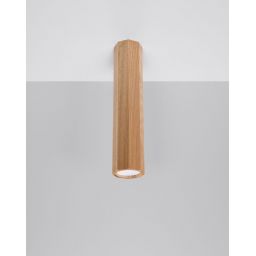 Sollux Lighting Zeke lampa podsufitowa 1x40W dąb SL.1034