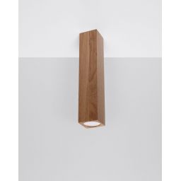 Sollux Lighting Keke lampa podsufitowa 1x40W dąb SL.1041