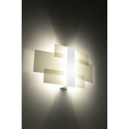 Sollux Lighting Celia kinkiet 2x40W biały SL.1046