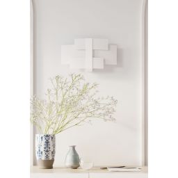 Sollux Lighting Celia kinkiet 2x40W biały SL.1046