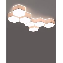 Sollux Lighting Sunde plafon 2x60W biały SL.1056