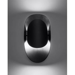 Sollux Lighting Tear kinkiet 1x40W czarny SL.1063