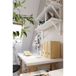 Sollux Lighting Ring lampa biurkowa 1x40W biała SL.1090