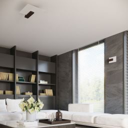 Sollux Lighting Lappo kinkiet 1x40W biały/wenge SL.1096