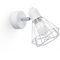 Sollux Lighting Artemis kinkiet 1x40W biały SL.1102