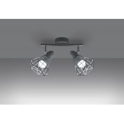 Sollux Lighting Artemis lampa podsufitowa 2x40W biała SL.1103
