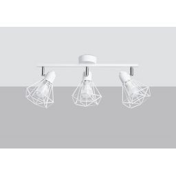 Sollux Lighting Artemis lampa podsufitowa 3x40W biała SL.1104