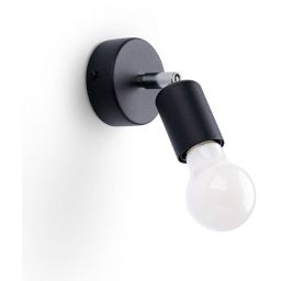 Sollux Lighting Fornes kinkiet 1x60W czarny SL.1120