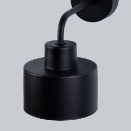 Sollux Lighting Savara kinkiet 1x60W czarny SL.1129