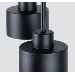 Sollux Lighting Savara lampa podsufitowa 3x60W czarna SL.1131