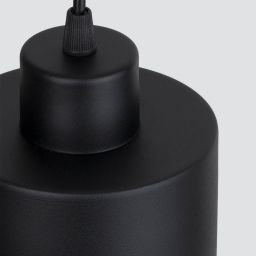 Sollux Lighting Savara lampa wisząca 1x60W czarna SL.1132