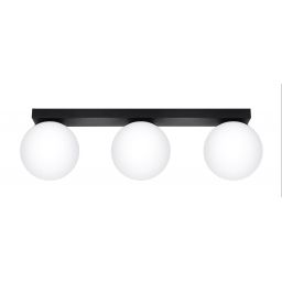Sollux Lighting Yoli lampa podsufitowa 3x12 W czarna SL,1153
