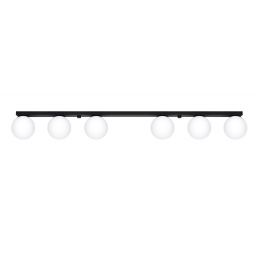 Sollux Lighting Yoli lampa podsufitowa 6x12 W biała-czarna SL.1155