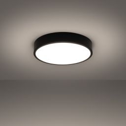 Sollux Lighting Onyx plafon 1x23 W czarny SL.1244