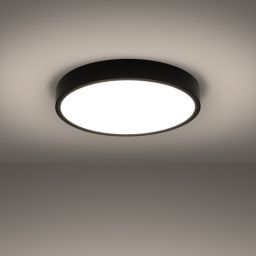 Sollux Lighting Onyx plafon 1x32 W czarny SL.1246