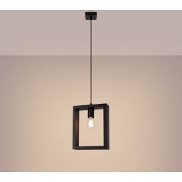 Sollux Lighting Aries lampa wisząca 1x15 W wenge SL.1311