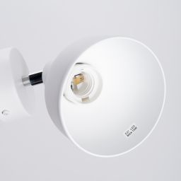 Sollux Lighting Elba kinkiet 1x15 W biały SL.1313
