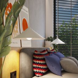 Sollux Lighting Zuma lampa wisząca 1x15 W biała SL.1325