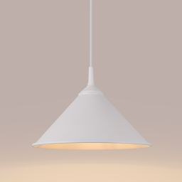 Sollux Lighting Zuma lampa wisząca 1x15 W biała SL.1325