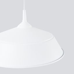 Sollux Lighting Frika lampa wisząca 1x15 W biała SL.1327