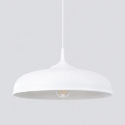 Sollux Lighting Gina lampa wisząca 1x15 W biała SL.1329